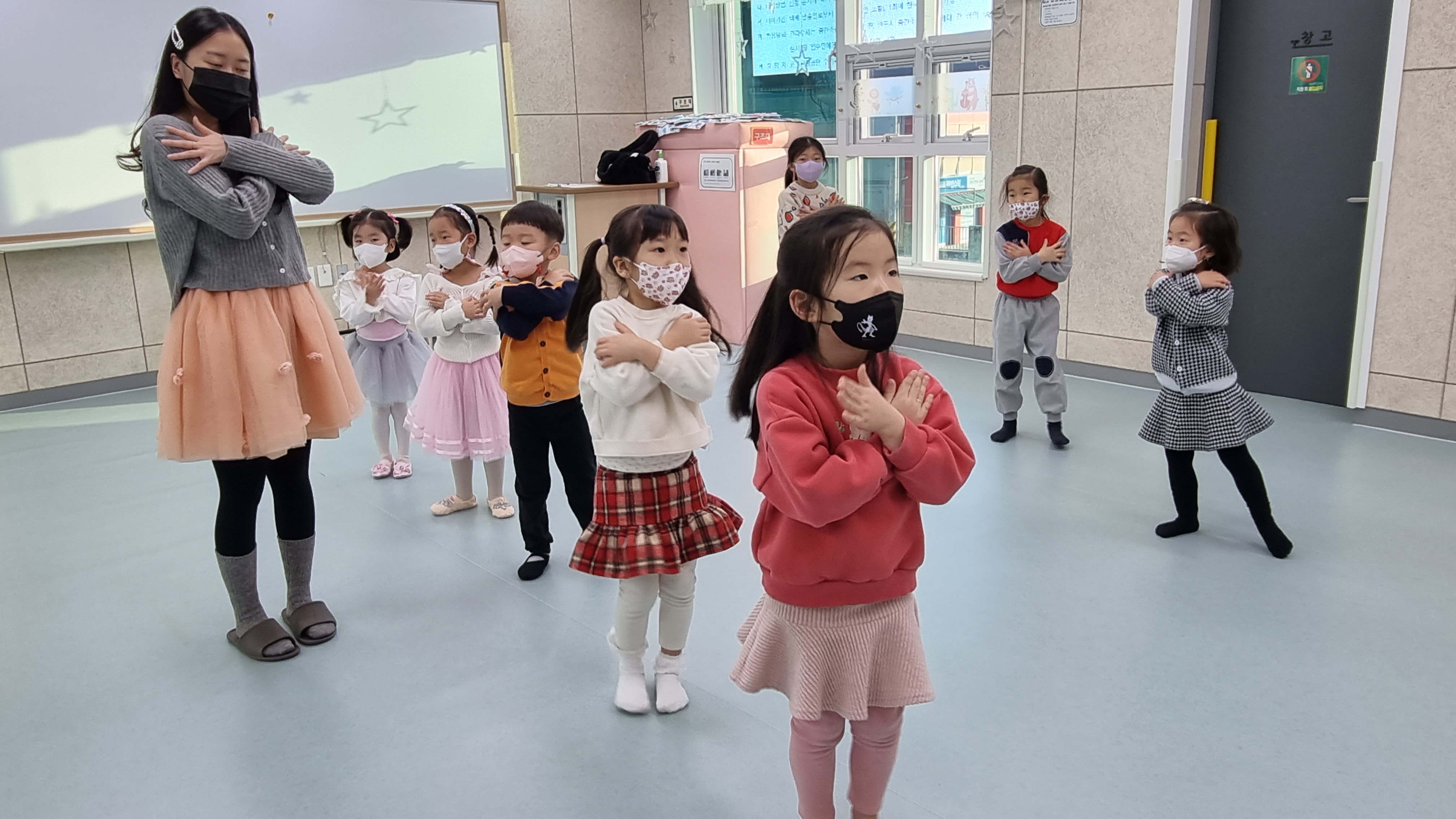1월 1주 유아댄스, 발레 수업 사진