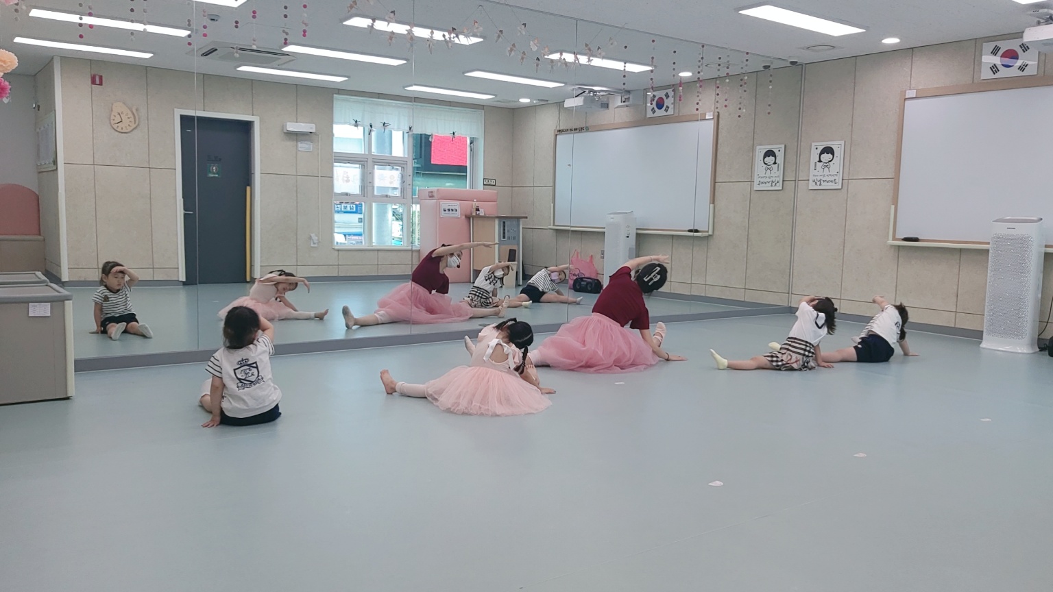 7월 1주 댄스, 발레 수업