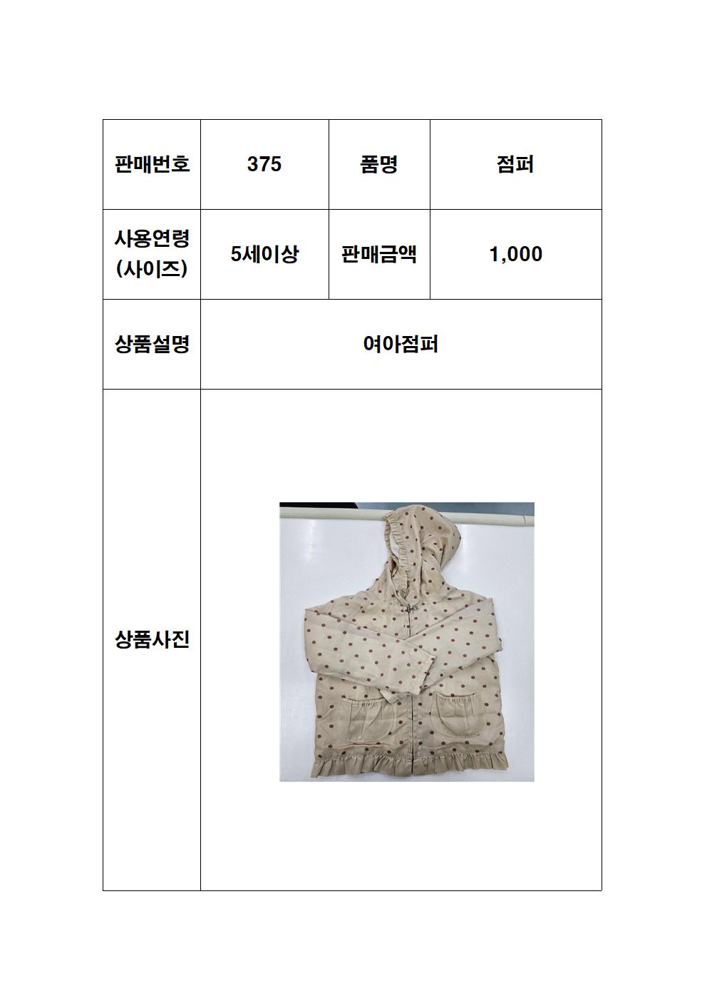 나눔375-여아점퍼